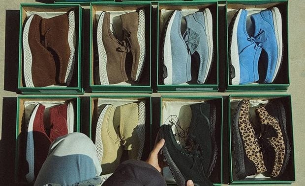 Ronnie Fieg’s Latest Clarks x adidas Capsule Combines Ultraboost and 4D Tech with the Clarks Wallabee