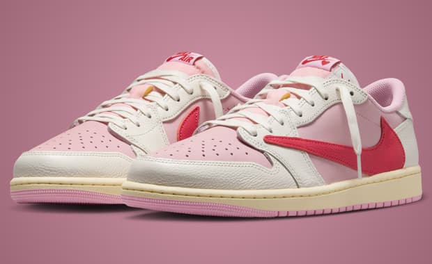 Travis Scott x Air Jordan 1 Retro Low OG Shy Pink