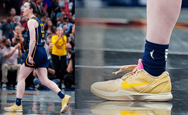 Caitlin Clark Debuts Her Nike Kobe 6 Protro Bella PE