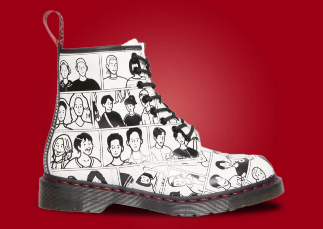 アート・デザイン・音楽 40th anniversary Dr.Martens archive book Dr. Martens Celebrates Pride Month With Artist Fuyuki Kanai