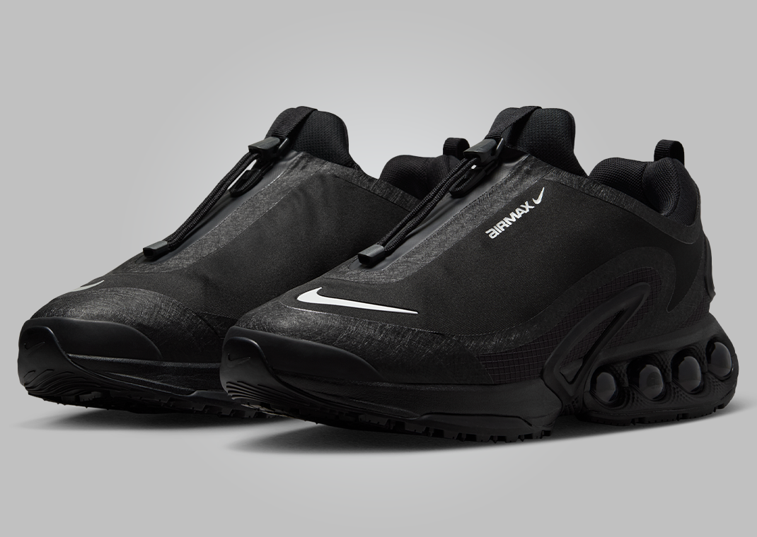 Nike Air Max DN Roam Black Metallic Silver - Angle