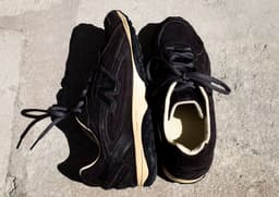 AURALEE x New Balance 204L Brown Top and Medial