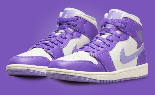 The Air Jordan 1 Mid Action Grape Was Made for the Ladies