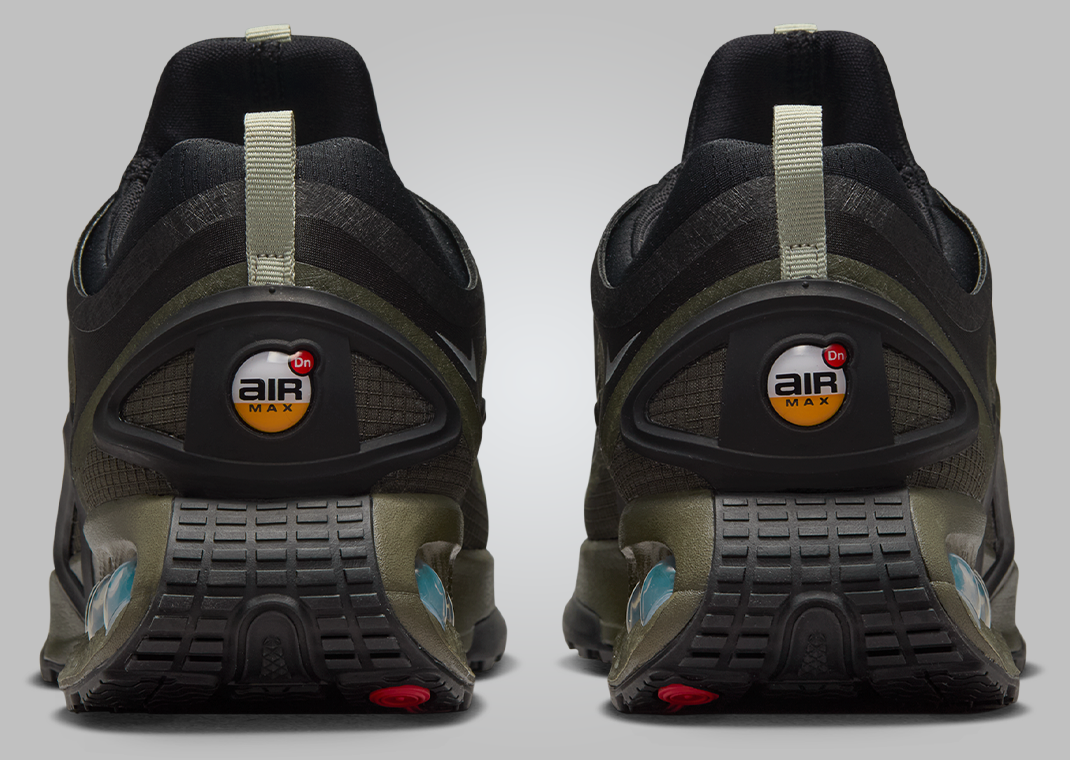 Nike Air Max DN Roam Black Cargo Khaki - Back