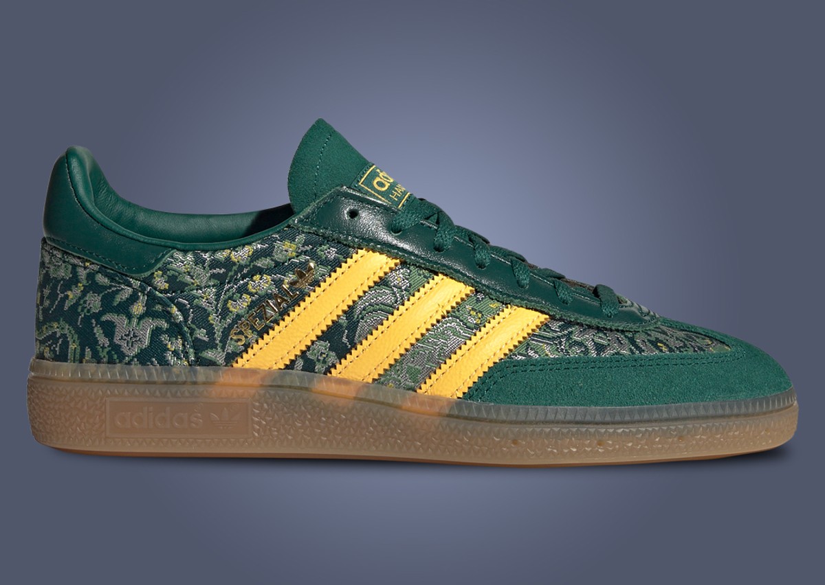 adidas Handball Spezial Ornate Carpet Collegiate Green (W) Lateral