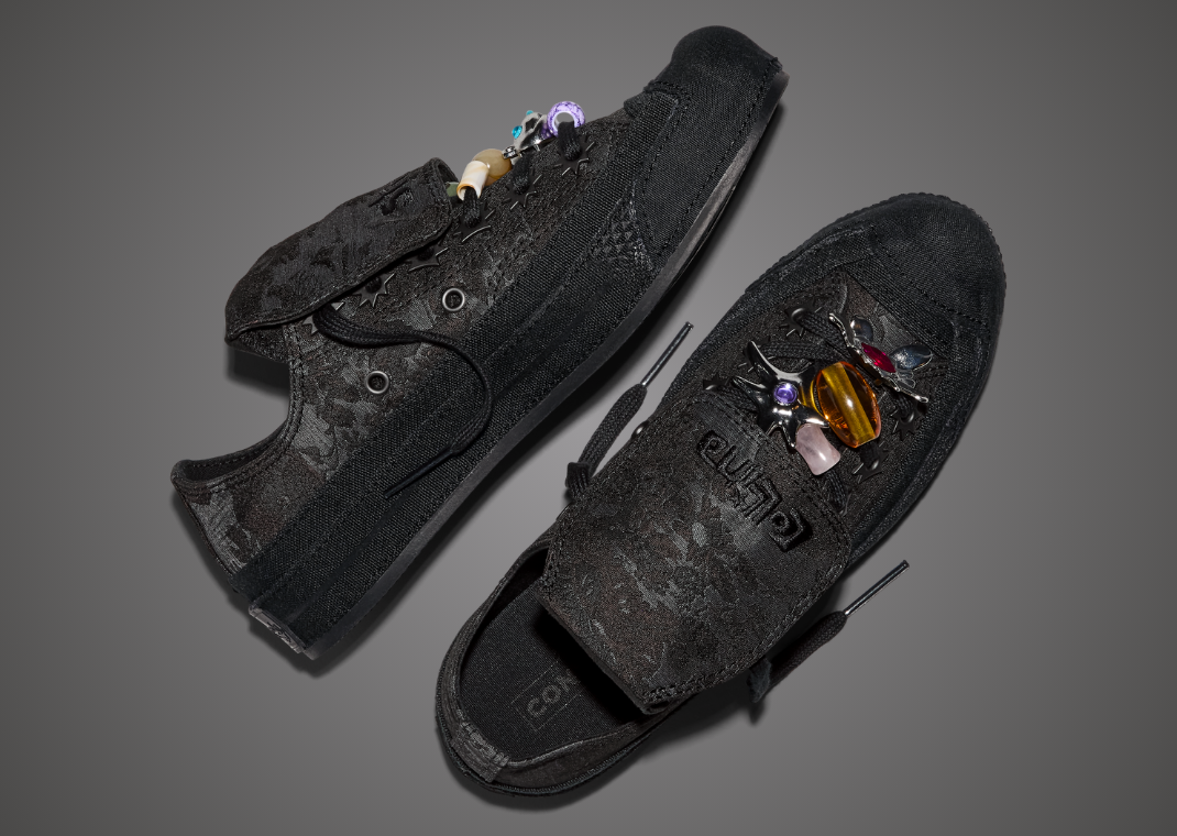 Collina Strada x Converse Chuck Taylor Ox Black Top