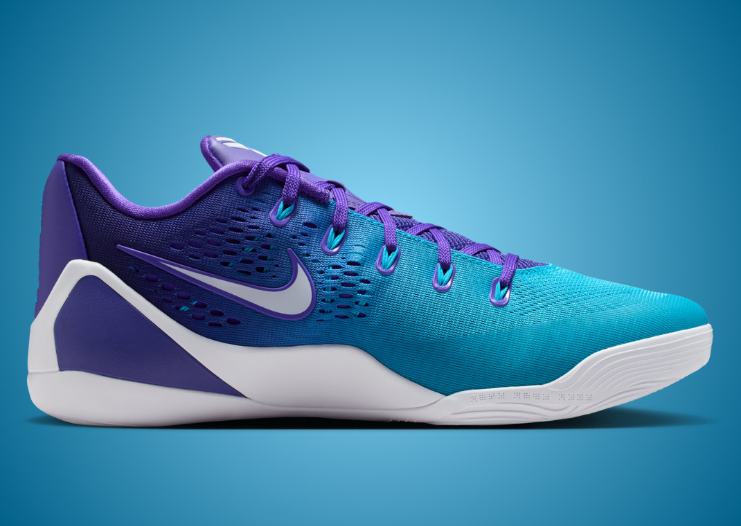 Nike Kobe 9 EM Low Protro Hornets - Medial