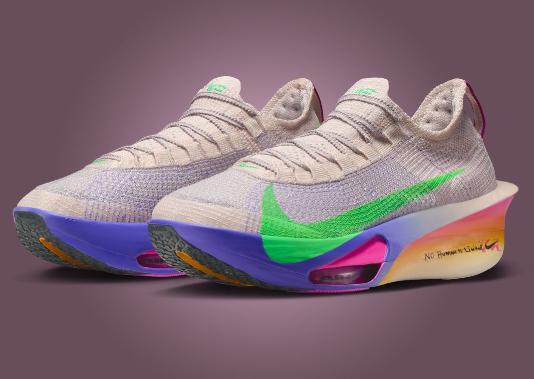 Eliud Kipchoge x Nike Zoom Alphafly 3 No Human is Limited - Angle