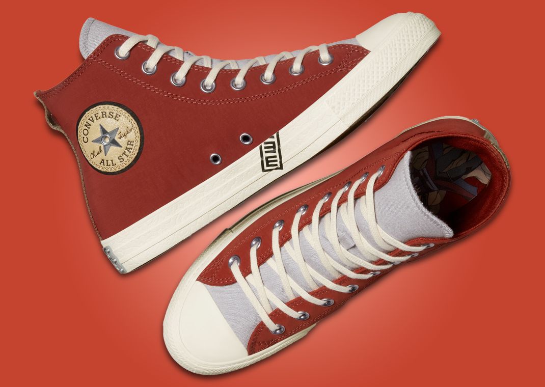 Naruto x Converse Chuck Taylor Gaara Medial and Top