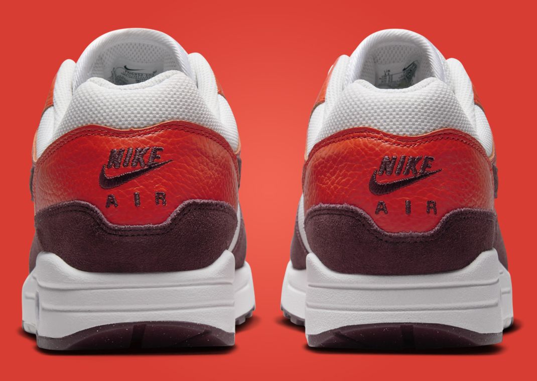 Nike Air Max 1 Burgundy Crush Picante Red Back