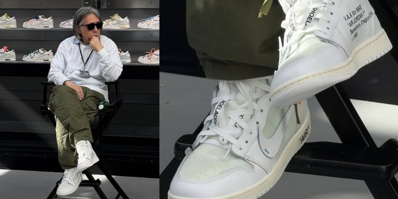 Hiroshi Fujiwara Debuts the Virgil Abloh Archives Air Jordan 1 Retro High OG Alaska