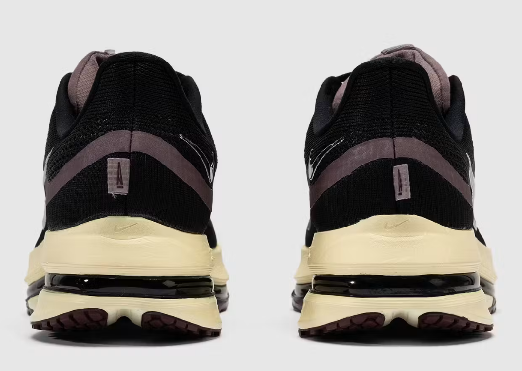A Ma Maniere x Nike Pegasus Premium Black Heel