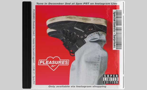 Pleasures Destroys Their Latest Reebok Club C 85