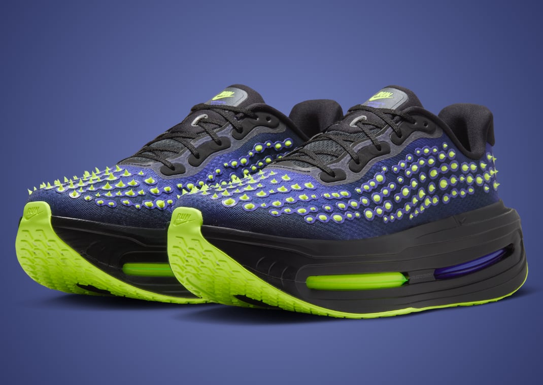 Nike Vomero Premium QS Black Volt Glow angle