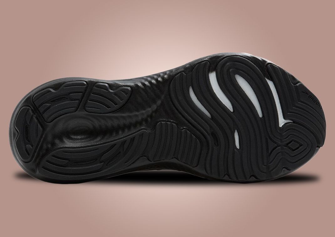 Brooks Glycerin 22 SE Black Metallic Rose Gold (W) Outsole