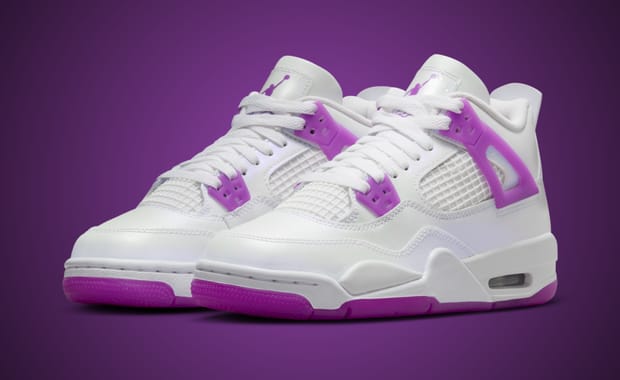 The Kids Exclusive Air Jordan 4 Hyper Violet Releases April 2024