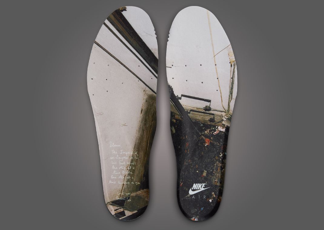 Slawn x Nike Air Max 90 Sail Insole