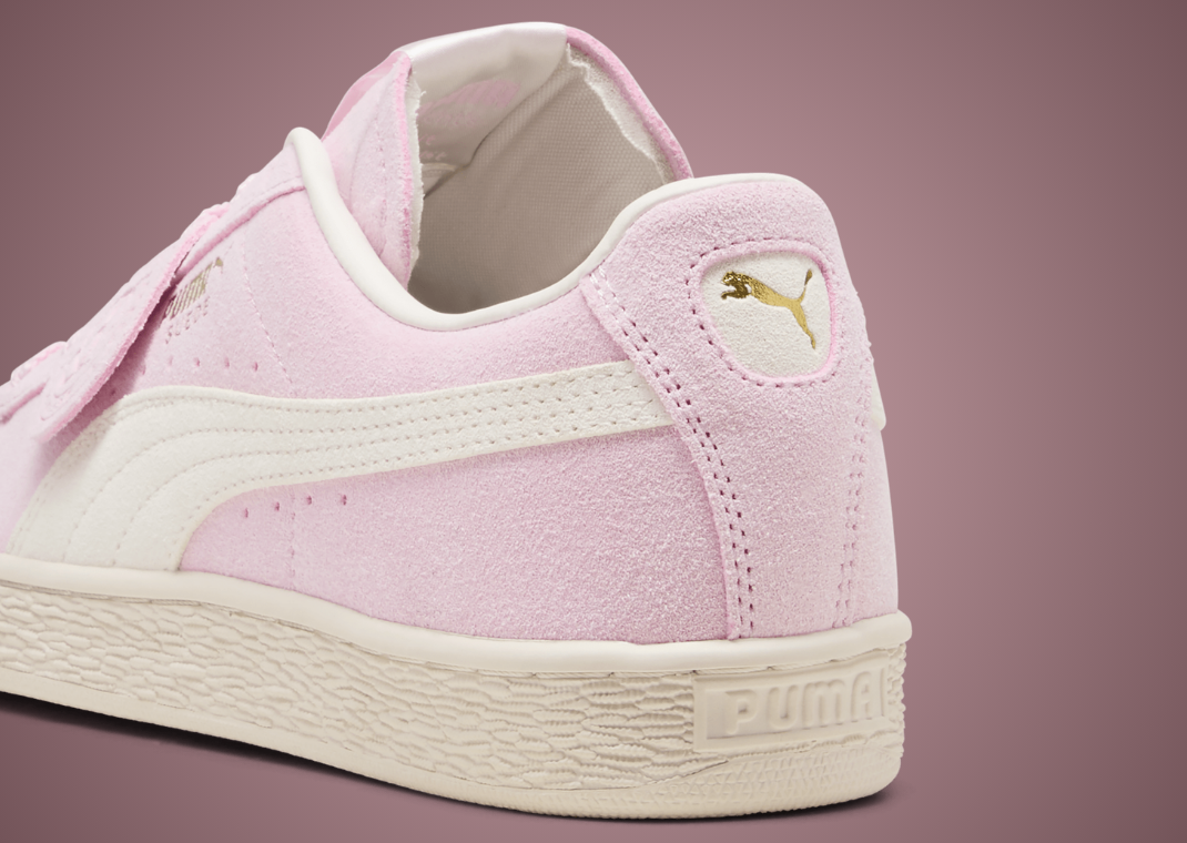 Puma Suede Charles F. Stead Rosy Outlook - Heel Angle