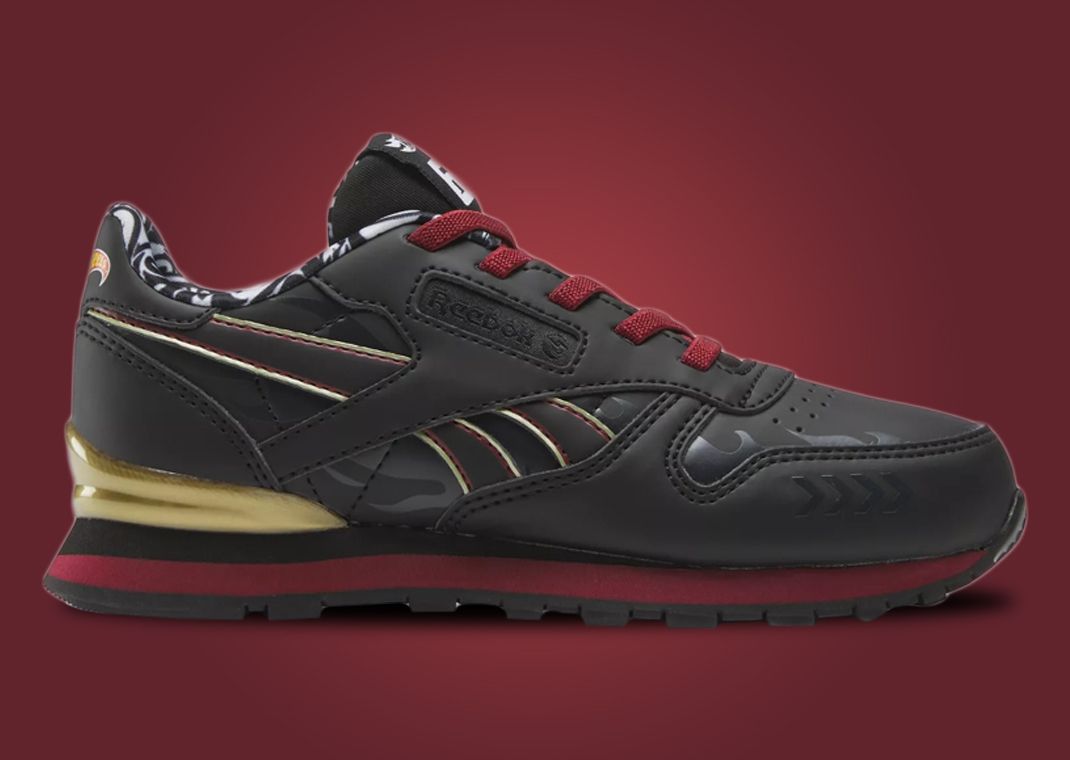 Hot Wheels x Reebok Classic Leather Step N Flash Twin Mill (PS) Lateral