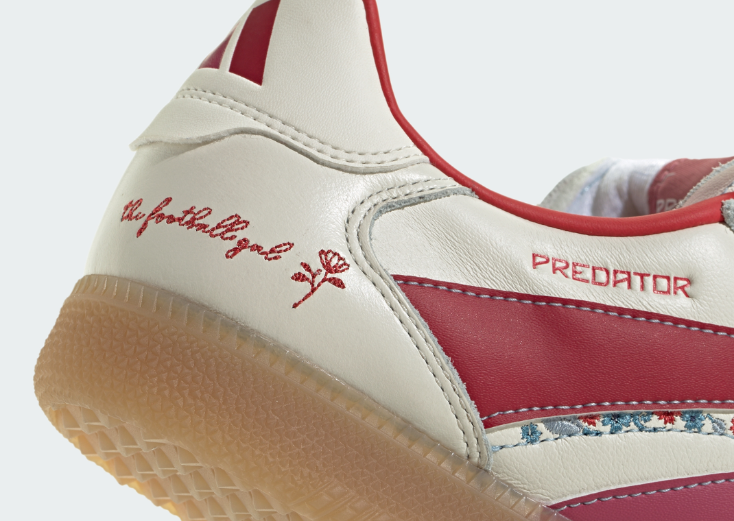The Football Gal x adidas Predator Freestyle Heel Detail