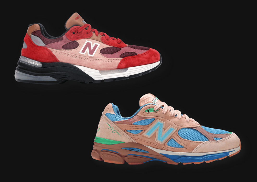 Joe Freshgoods x New Balance “No Emotions Are Emotions” 992 and “Outside Clothes” 990v3