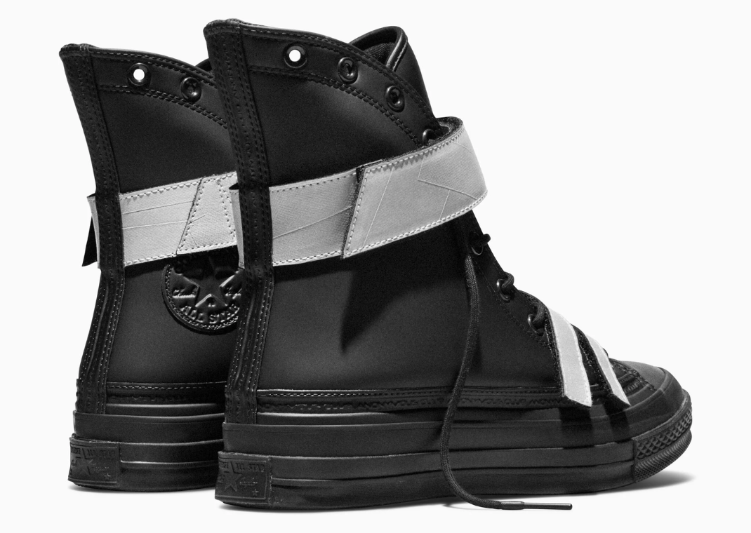 Thug Club x Converse Chuck 70 Black - Back Angle