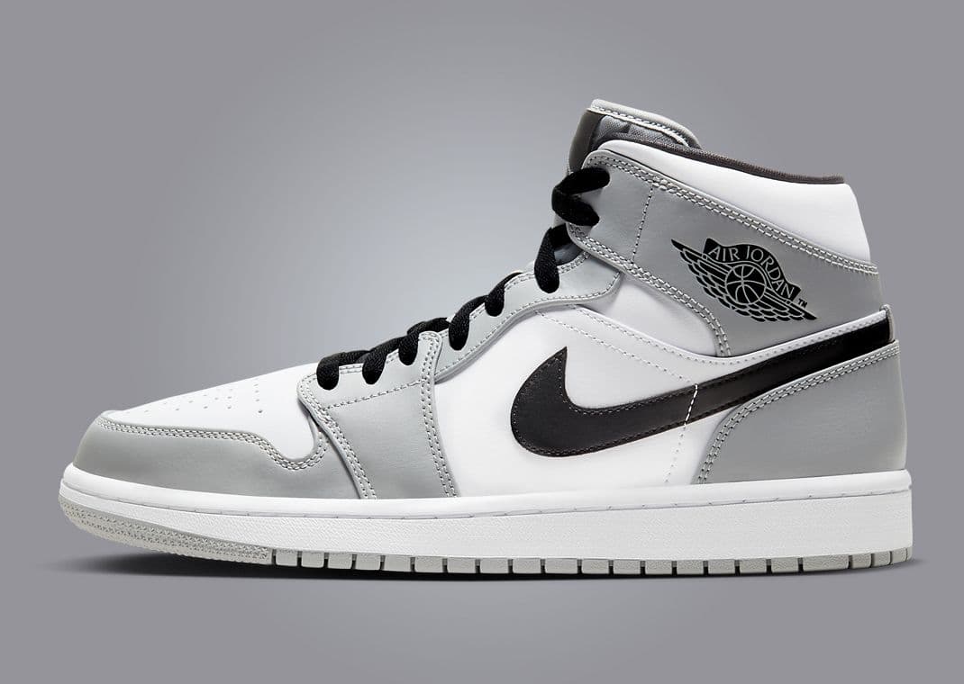 The Air Jordan 1 Mid Light Smoke Grey Returns January 2024