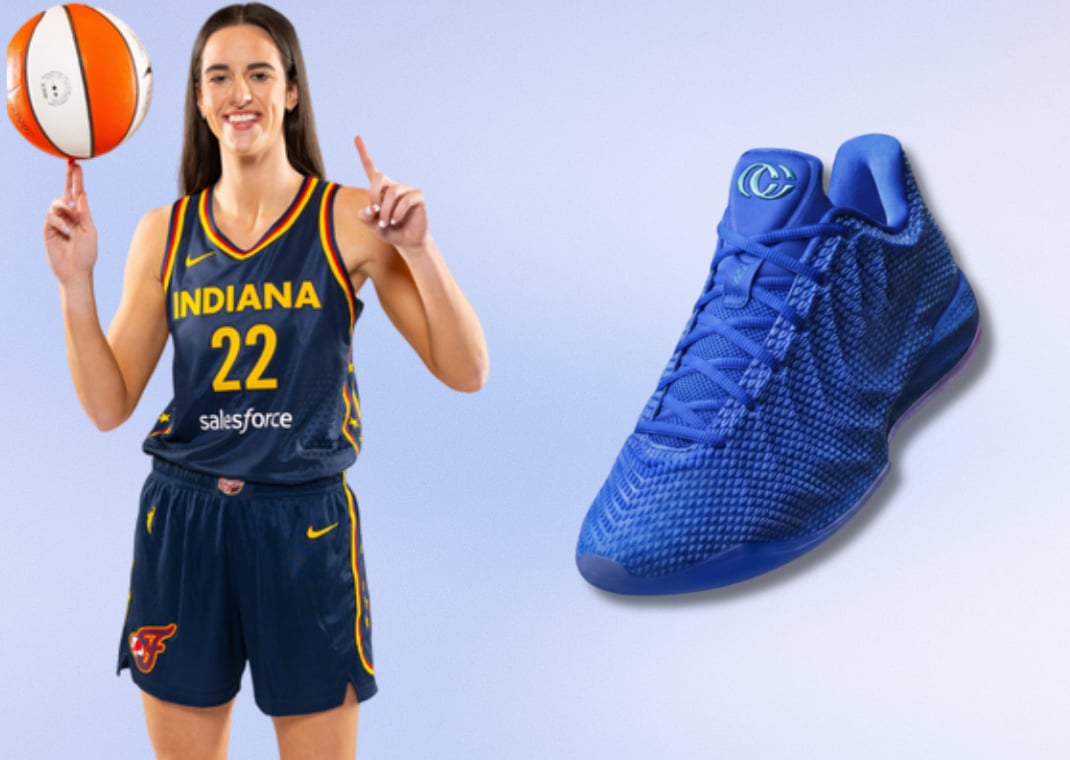 Caitlin Clark and her debut Nike Caitlin 1