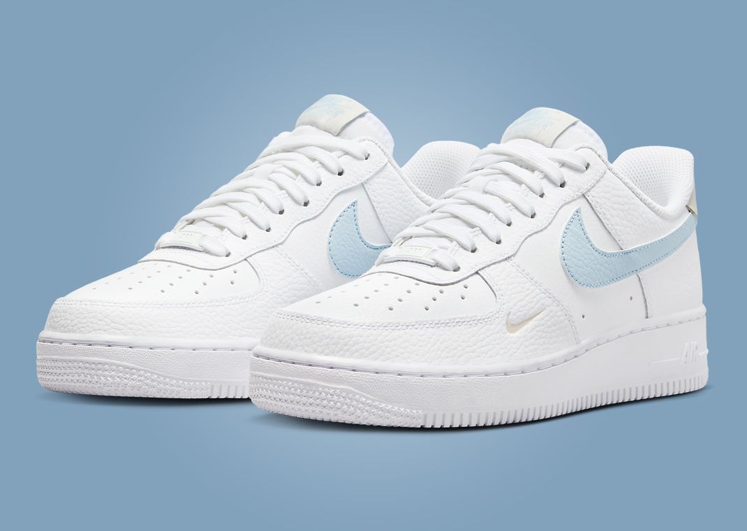 nike air force 1 07 white light armory blue