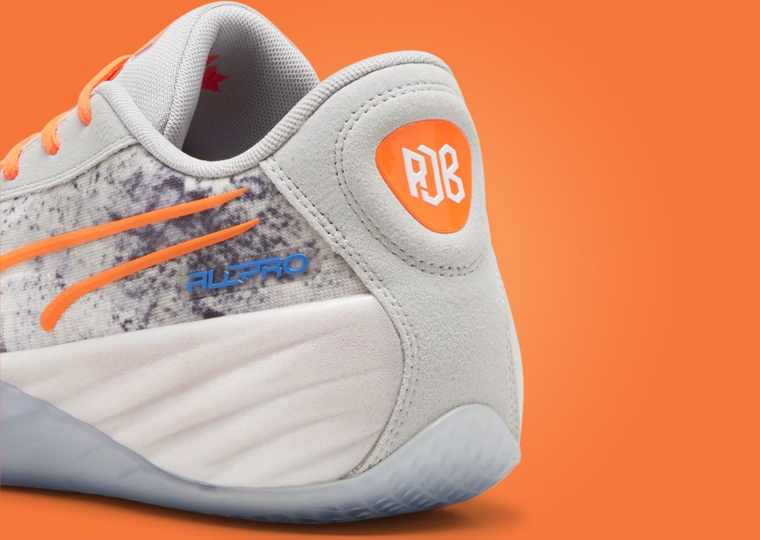 RJ Barrett x Puma All-Pro Nitro Heel Detail