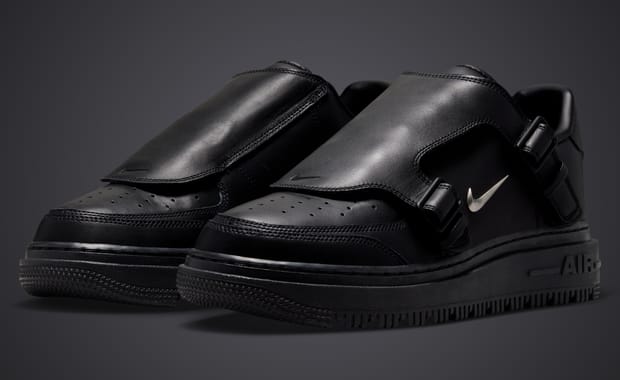 Nike’s Luxe Leather Air Force 1 Straps a Sheath Over the Laces
