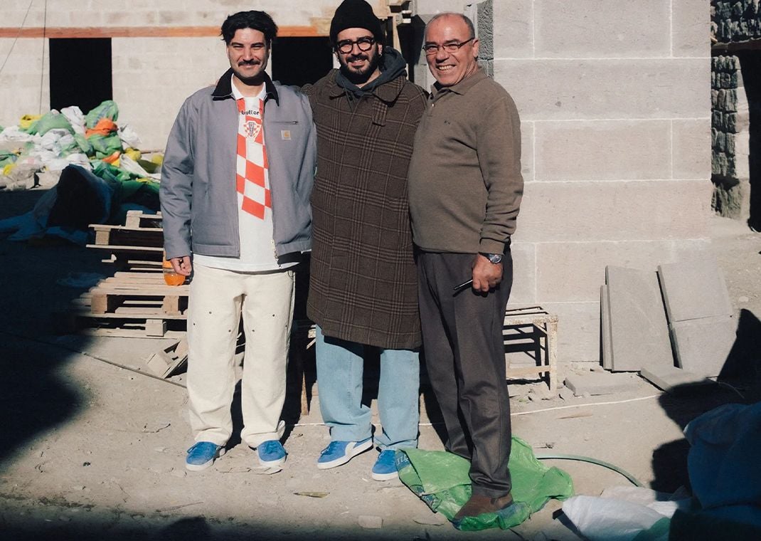 Ali Dirik and his sons Ferhat and Sertaç