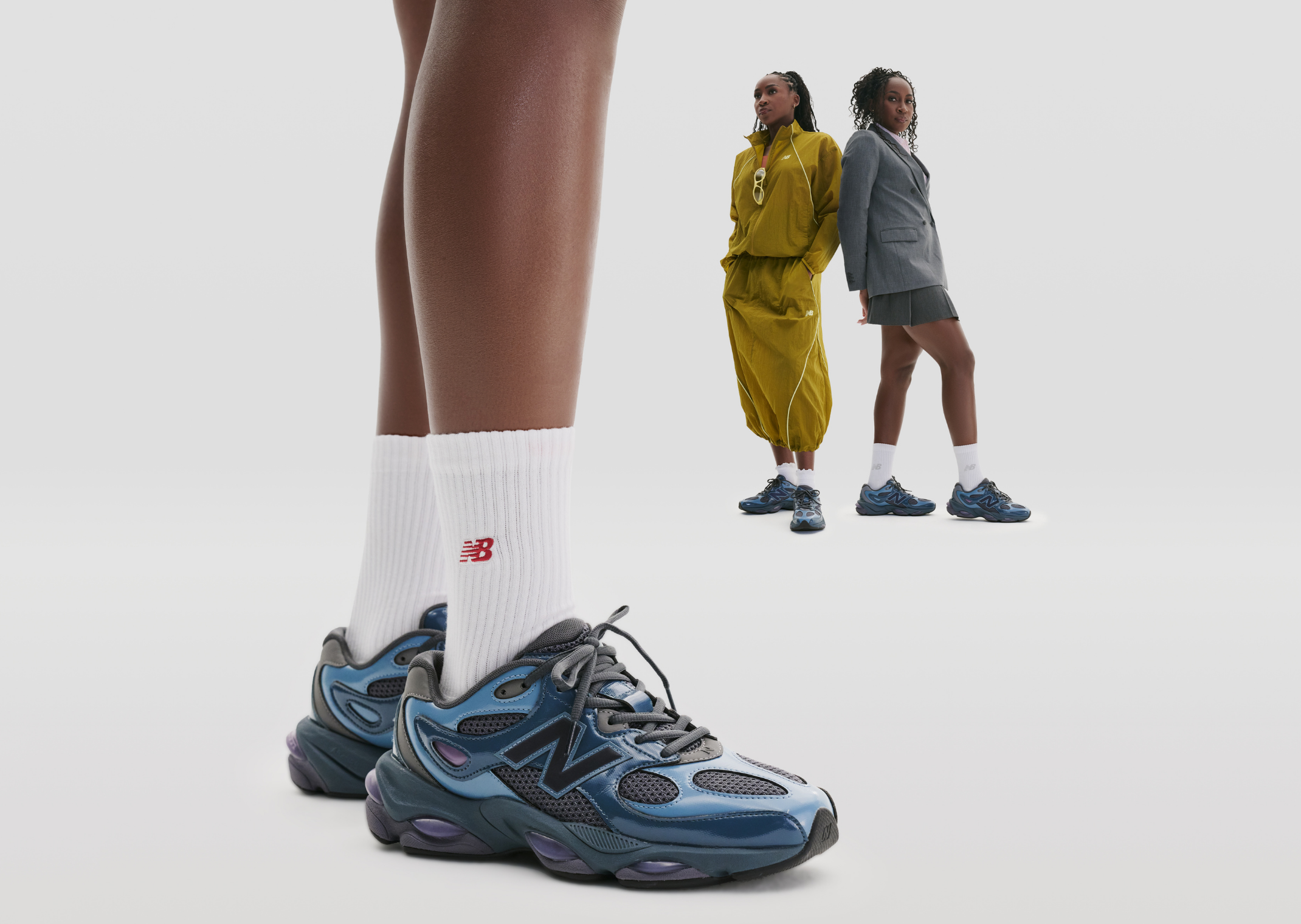New Balance 983 worn by Coco Gauff