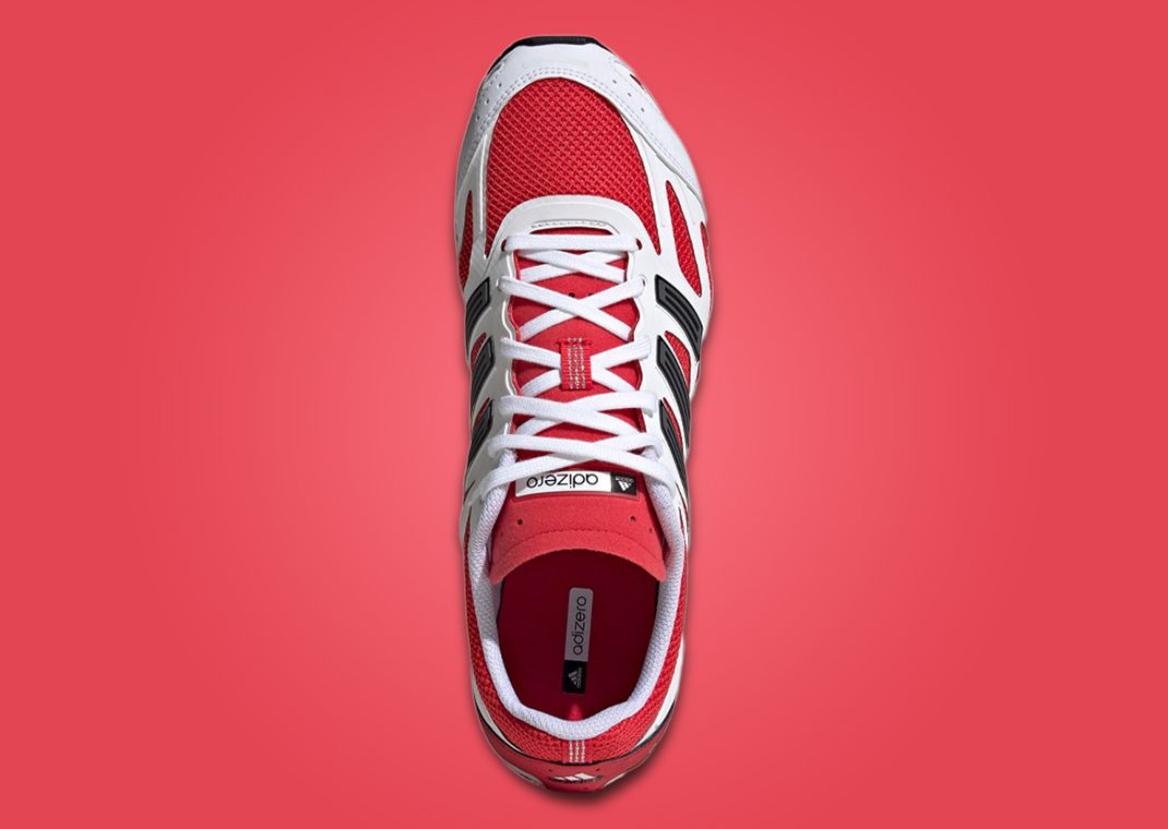 The adidas Aruku PR Cloud White Pure Ruby Releases September