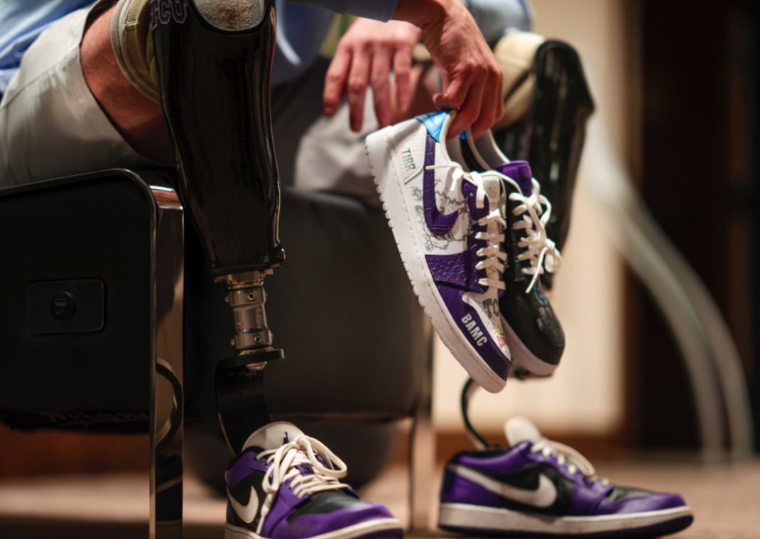 Bram Kohlhausen Alamo Bowl Custom Jordan 1 Golf Low