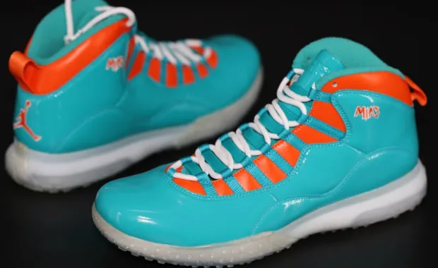 This Jordan Howard Air Jordan 10 PE is a Miami Dolphins Fan’s Dream