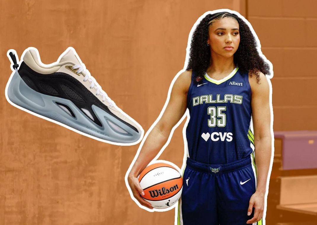 Azzi Fudd wears the Jordan Heir Series 2