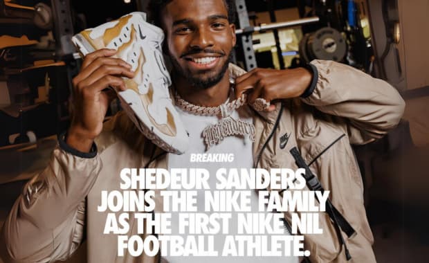 Nike Signs Deion Sanders' Son Shedeur Sanders to NIL Deal