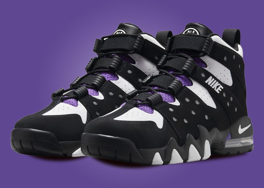 The Nike Air Max 2 CB 94 Black White Purple Releases August 25