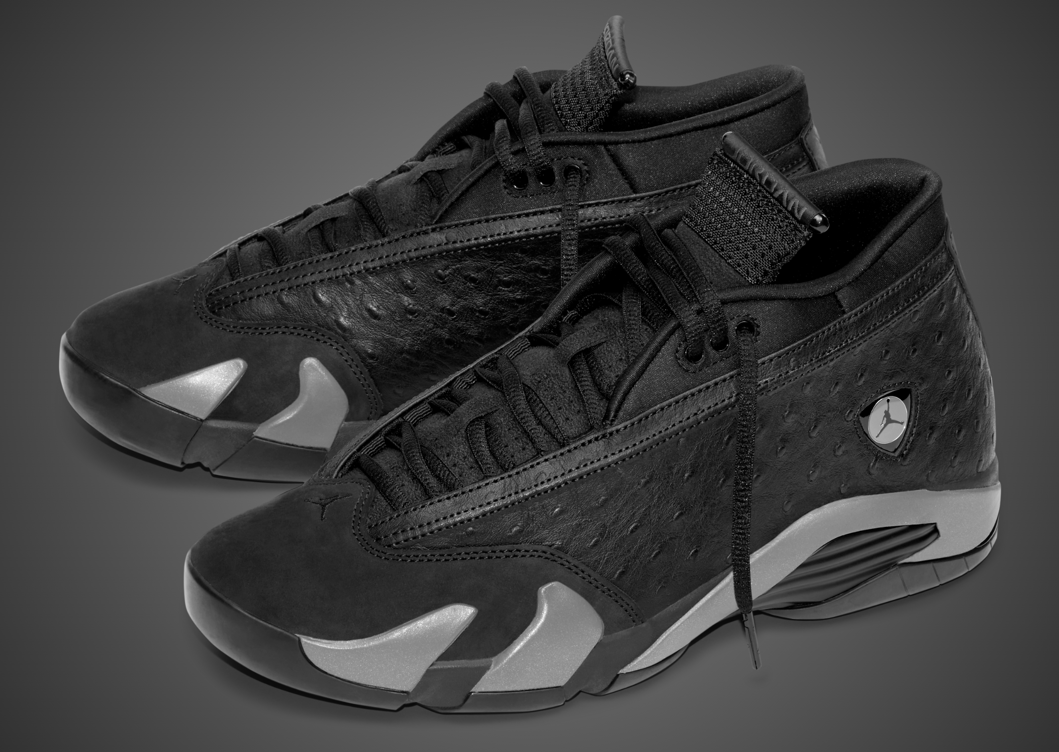 Air Jordan 14 Retro Low Black Pack