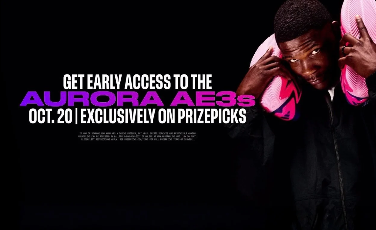Why is there a Gambling Addiction Warning at the Bottom of this AE 3 Ad?