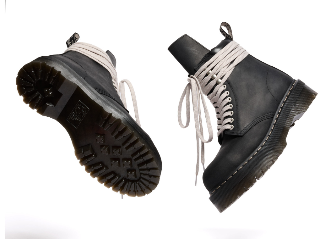 Rick Owens x Dr. Martens Steel Toe - Pair