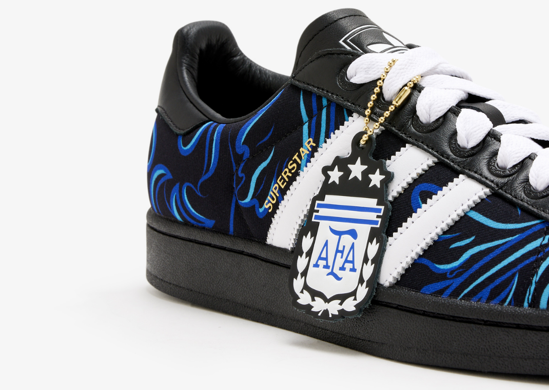 Argentine Football Association x adidas Superstar - Angle