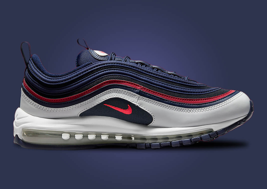 airmax 97 red white blue