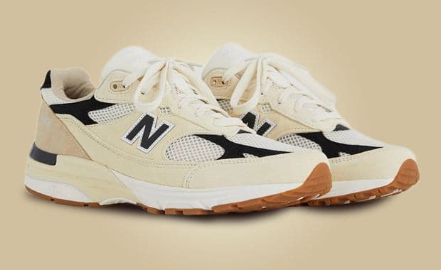 New Balance 993 Sea Salt Black