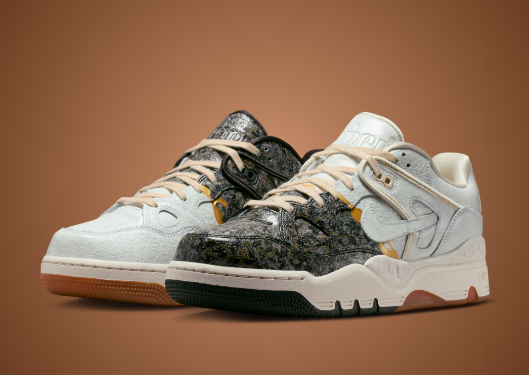 NIGO x Nike Air Force 1 Kintsugi Phantom - Angle
