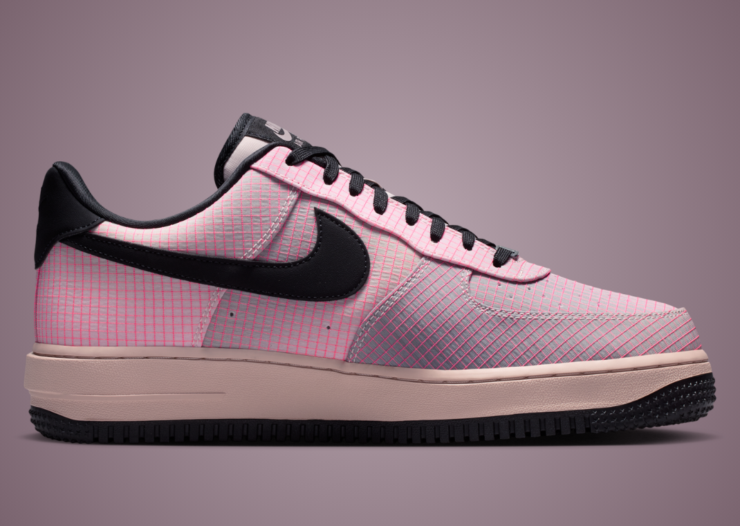 Nike Air Force 1 Low LX Vibram Silt Red - Medial
