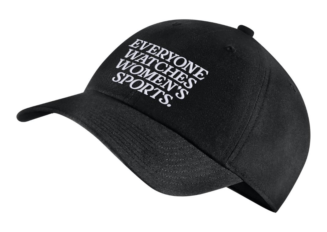 Everyone Watches Women's Sports™ Nike by TOGETHXR Cap Black
