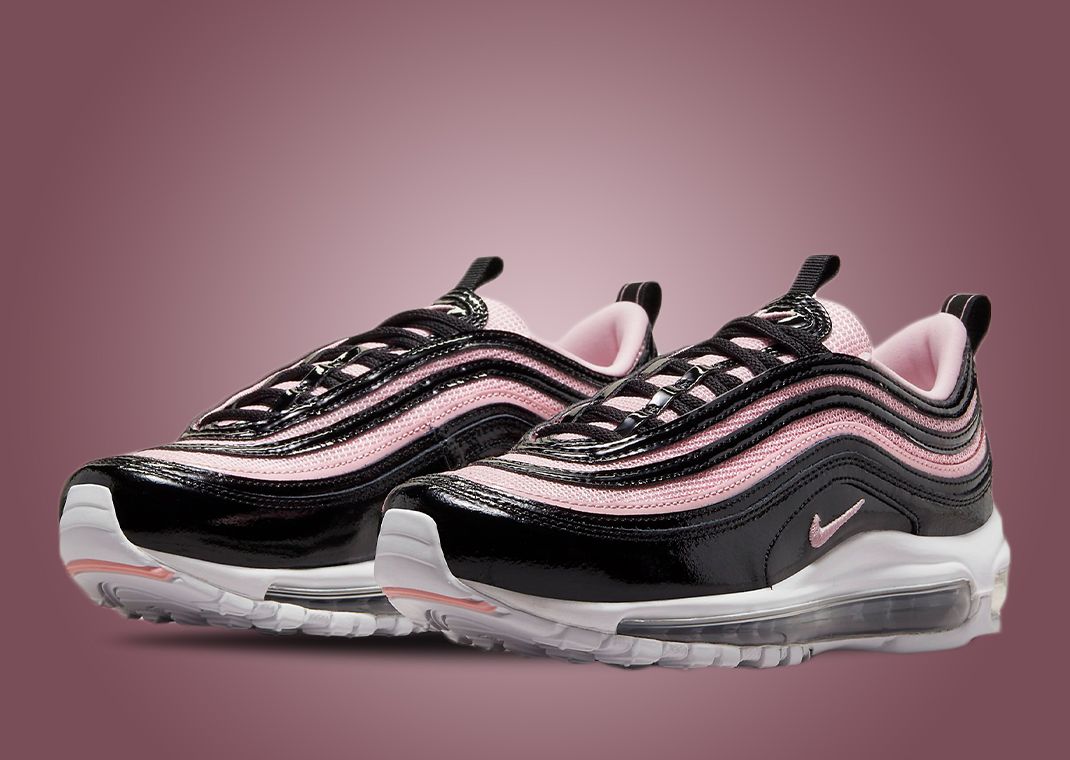 Nike Air Max 97 Black Patent Pink (W)