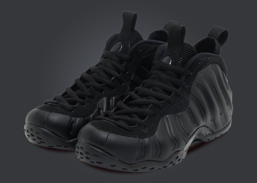 Fashion all black foamposite